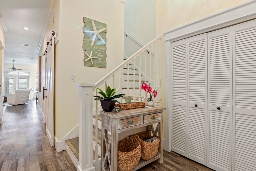 AVAILABLE SEPT - MAY!! Beautifully updated and fully furnished 3 bedroom, 3 bath townhome located in the bayfront community of Grand Harbour within the private gates of Sandestin Golf and Beach Resort. This unit features beautiful wood-look vinyl flooring throughout, soft close cabinets & drawers, stainless steel appliances, and ensuite bathrooms in all 3 bedrooms. You will enjoy the serene views of the Choctawhatchee Bay, Links golf course, and Baytowne Marina from the large balcony off the master suite and the screened-in patio off the living area. Grand Harbour offers a community pool and is just a quick 5 minute drive from The Village of Baytowne Wharf with great restaurants, retail shops, and fun entertainment options. Come relax and enjoy the luxurious resort lifestyle!