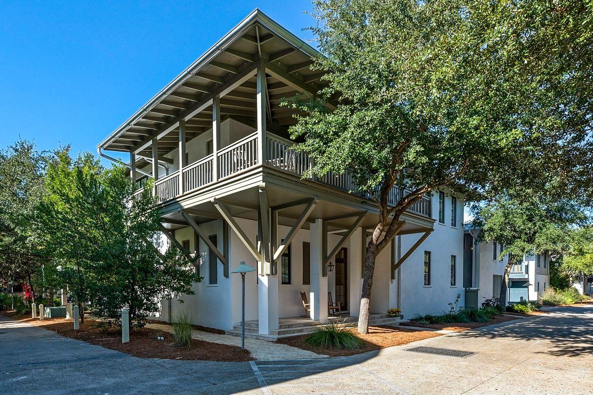 This jewel of a Beach House combines Classy Style with exceptional design to feature the best of Rosemary! A combination of dynamic sophistication and ease of maintenance create the essence of 92 E Water, a restful respite that offers the ideal retreat. The property enjoys a Main House with double Master Suites, one on Level 1 and another on Level 2. This second level has 2 additional Guest rooms with en suite baths and a Lounge that flows out to a spacious Balcony. The Carriage House allows Guest their autonomy with a Studio Bedroom, Bath, Kitchen/Living/Dining and laundry. Both Main and Carriage House flow to a lush Courtyard with heated pool and spa. The outdoor fireplace hosts its own conversation space adjacent to the Summer Kitchen and dining area.