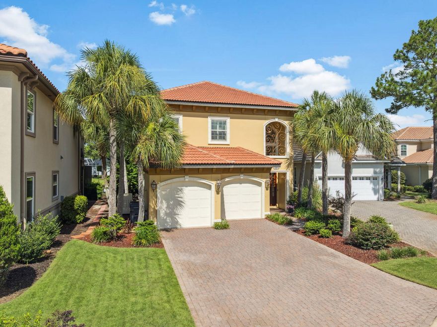 **$10,000 Seller Credit!** Take advantage of a generous $10,000 seller incentive toward buyer closing costs and/or prepaids! Discover the perfect blend of luxury and peacefulness in this stunning home ideally positioned with a view of the 10th fairway - without the worry of stray golf balls. Enjoy the tranquility of golf course living in one of the most quiet, private settings in the community. Step inside to an expansive open floor plan with soaring ceilings, designed for effortless entertaining and comfortable relaxation. Elegant French doors lead you to a screened and covered patio, perfect for year-round outdoor living. Gather with friends around the outdoor gas fireplace or cook up feasts in your magnificent outdoor kitchen. Wake up each morning with coffee in hand in your charming gazebo, gazing out over the lake and manicured 10th fairway.

The gourmet interior kitchen features new cabinetry, Quartzite countertops, a Sub-Zero refrigerator, and premium Viking appliancesperfect for any aspiring chef. This home offers ample storage inside and out, ensuring that your living spaces remain both organized and beautiful. Sunlight floods every room, highlighting high-end finishes and quality craftsmanship. 

Live the lifestyle you've always dreamed of in an inviting sanctuary that feels worlds away, yet is close to everything. Don't miss this rare opportunity**schedule your private showing today and experience the peaceful, luxury golf course lifestyle for yourself!**
