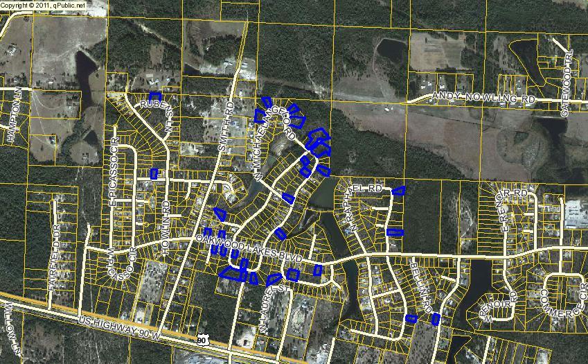 OAKWOOD LAKES ESTATES - Land