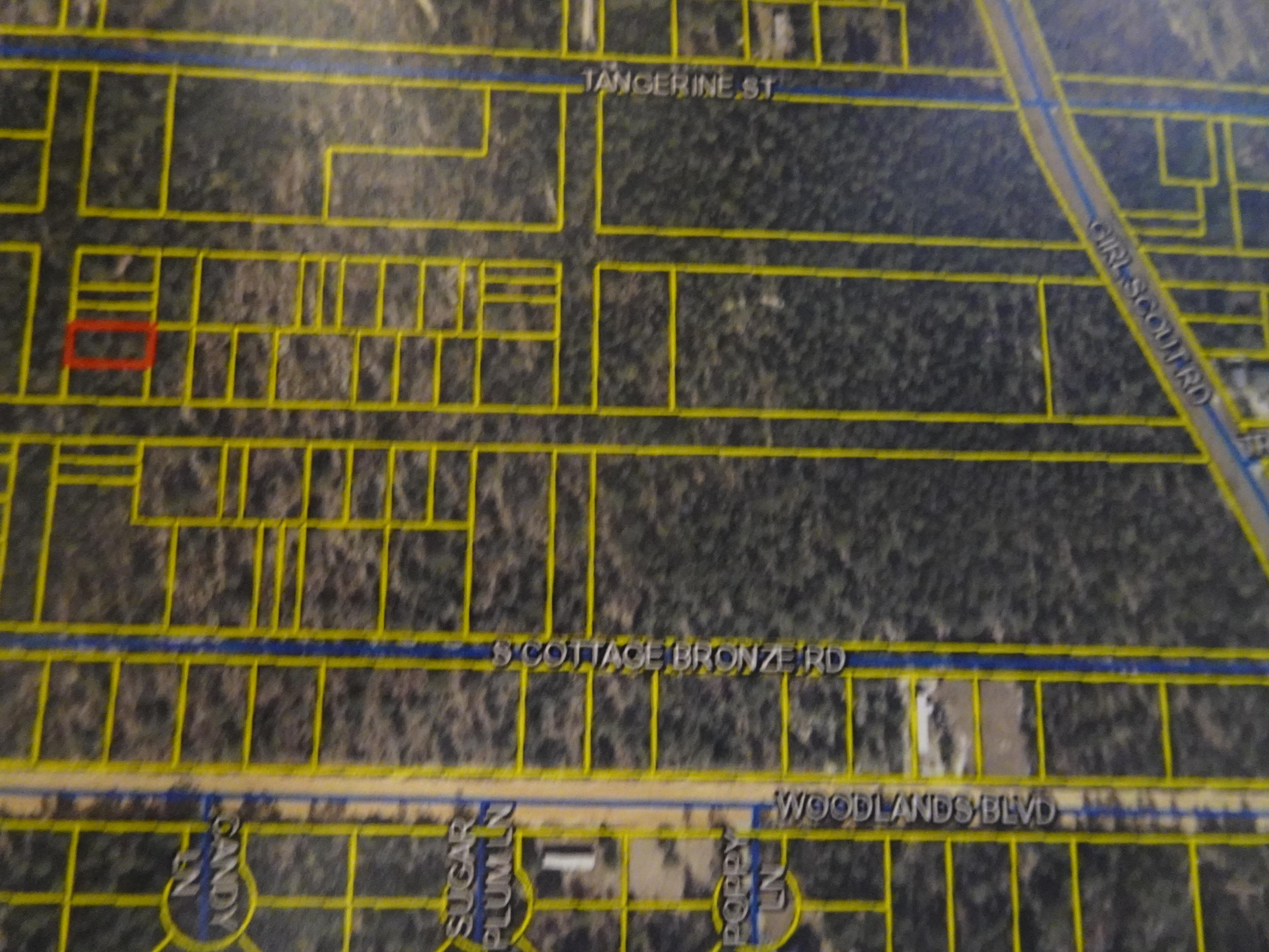 2 lots located on an unnamed road off of Girl Scout Rd. Road has not been cleared so no access is available to the lots (landlocked). Being sold as-is. Cash sale only.