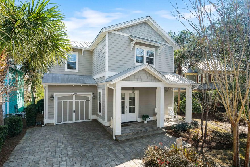 This stunning 4-bedroom, 4-bathroom home offers 3,324 square feet of luxurious living space in the highly desirable Crystal Lake community within Sandestin Resort.This exquisite 2016-built residence features high-end stainless steel appliances, a gas cooktop, custom cabinetry, granite countertops, and a stylish tile backsplash. Hardwood floors are featured throughout the home, with tile flooring in the bathrooms. Enjoy the outdoors on the screened-in back porch or the upstairs balcony, perfect for relaxing with a good book or entertaining guests. Upstairs, discover custom-built bunk beds, ideal for families or guests. A golf cart will also be included in the sale!

Sandestin has so many great things to do: you'll enjoy access to world-class golf courses, exceptional tennis facilities, and a wide array of fine dining options, including many great restaurants nearby in Grand Boulevard.

Indulge in the beauty of the Emerald Coast with easy access to pristine white sand beaches.

This stunning home offers the perfect blend of luxury, comfort, and resort-style living. With a master suite on both the main and second levels, this property is ideal for families or those seeking a sophisticated and convenient lifestyle.