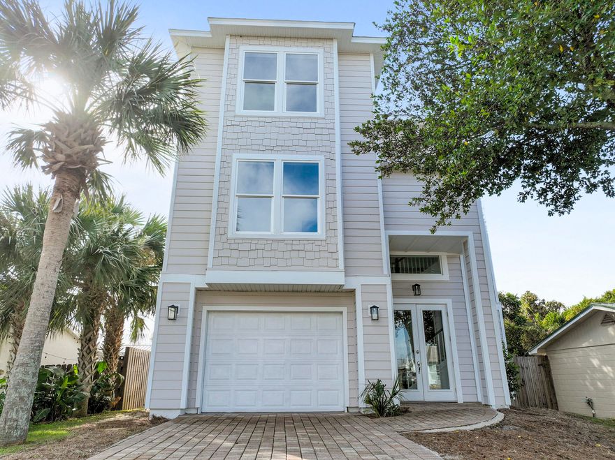Renovated 4BR/4BA STR-ready coastal retreat with Gulf views from the third-floor master and a recent $1.2M appraisal. This 2,633 sq ft home offers modern finishes throughout and is located south of Hwy 98 in a prime no-HOA neighborhood near 30A and Rosemary Beach.Features include a new roof (2022), updated kitchens and baths, a first-floor mother-in-law suite, kitchens and laundry on multiple levels, dual AC units, epoxy garage flooring, and an 8-ft privacy fence. Golf-cart friendly with quick beach access and close to top dining and attractions.Perfect as a luxury second home or high-performing rental--instant equity, Gulf views, and no HOA. Schedule your showing today!