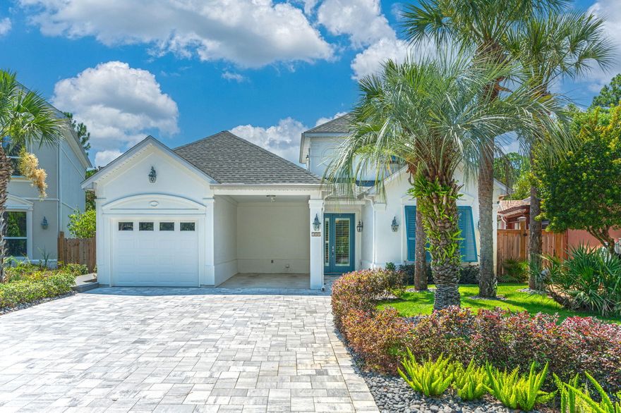 EXQUISITE property that exudes luxury while offering a serene and tranquil lifestyle. This gorgeous residence is situated in the coveted Fairway Villas,  a community known for unparalleled privacy and exclusivity, in the heart of Dune Allen, only minutes away to 30A's sugar-white sand beaches, a 18.6 mile bicycle trail, and the Santa Rosa Golf and Beach Club. This home offers an array of features, including a spacious living area with high ceilings and ample natural light, a state-of-the-art kitchen equipped with top-of-the-line appliances, and generous bedrooms. This is an extraordinary opportunity to own this stunning residence (fully furnished) and immerse yourself in the true essence of the 30A lifestyle.