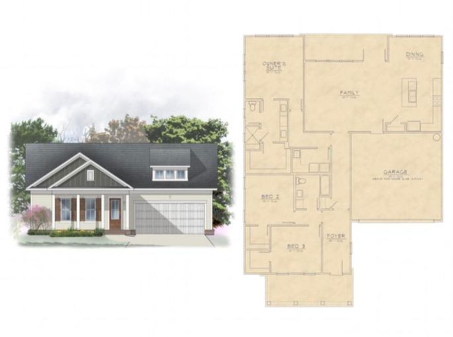 This lovely,one story, 3BR, 2BTH traditional style home on Verbena Pl, located in Deer Moss Creek, Niceville newest development! This photo is representative of a home by this builder. This charming home, constructed of Hardie Board siding and brick, will have a large southern style front porch for entertaining. Home includes impact windows for safety and noise reduction. Additionally, this home will boast a high-end kitchen including stainless steel appliances with many additional upgrades available throughout the home. Call now to pick your countertops, flooring, and more! Builder has an interior designer available to help! This home will be built with superior quality products and attention to detail! Deer Moss Creek is Niceville's newest community with beautiful wooded lots tucked into the first portion of 1100 acres. Annexed into the City of Niceville, this mixed-use community plans to include single-family, multi-family, commercial, a village center and a light industrial area. Phase 1 is named Hartfield and has ninety-eight single-family lots ranging from .11 acres to .38 acres. A paved trail system is planned to run along the path of the creek that runs the length of Deer Moss Creek, north to south. The Phase 1 portion of the trail is complete and there is also a park in the center of Hartfield. As future phases develop, there will be other amenities such as pools, community center, other parks, etc. A bike path is planned for both sides of Deer Moss Loop