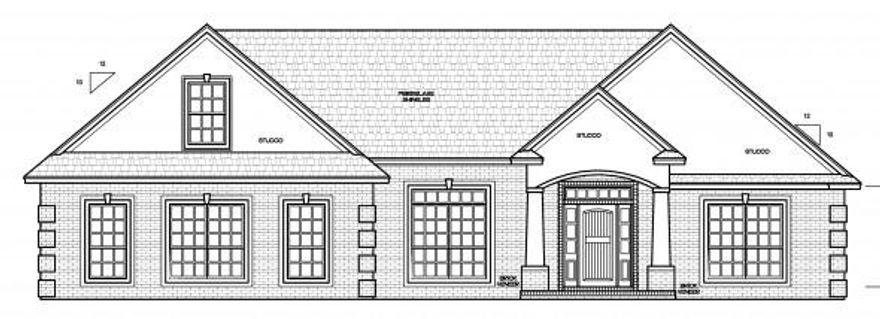 Under Construction! Upscale living in an upscale custom home! 4324 square feet under roof! This home has a monolithic concrete foundation (solid one piece slab that helps keep moisture and bugs out!), 150 mph wind load engineered framing, Georgia Pacific Thermostat Brand foiled backed roof sheathing that reduces attic temperatures up to 30 degrees, 30 year Owens Corning architectural shingles, fully bricked exterior, 2x6 fascia board, fabric shield hurricane protection panels, 10 year Bonded Builders Home Warranty. Kitchen: Open Concept Floor Plan, Huge kitchen design with tons of granite countertop space!