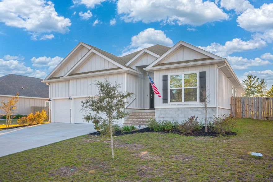 This 4/3 is located on a spacious lot in a pool community and offers a quick commute to Eglin AFB/7SFG.  As you step inside, you will be amazed at the kitchen that offers a granite island, plenty of cabinet space, stainless steel appliances, and a walk-in pantry. The kitchen is also open to the living and dining areas creating a perfect space for entertaining. From the living room, enjoy views of your fully fenced backyard with screened in porch! Each of the bedrooms are generously sized, offering comfort and versatility for your family or guests. The primary en suite features a garden tub, stand-up shower, double vanity, walk-in closet, and a private water closet. Schedule your showing today!
