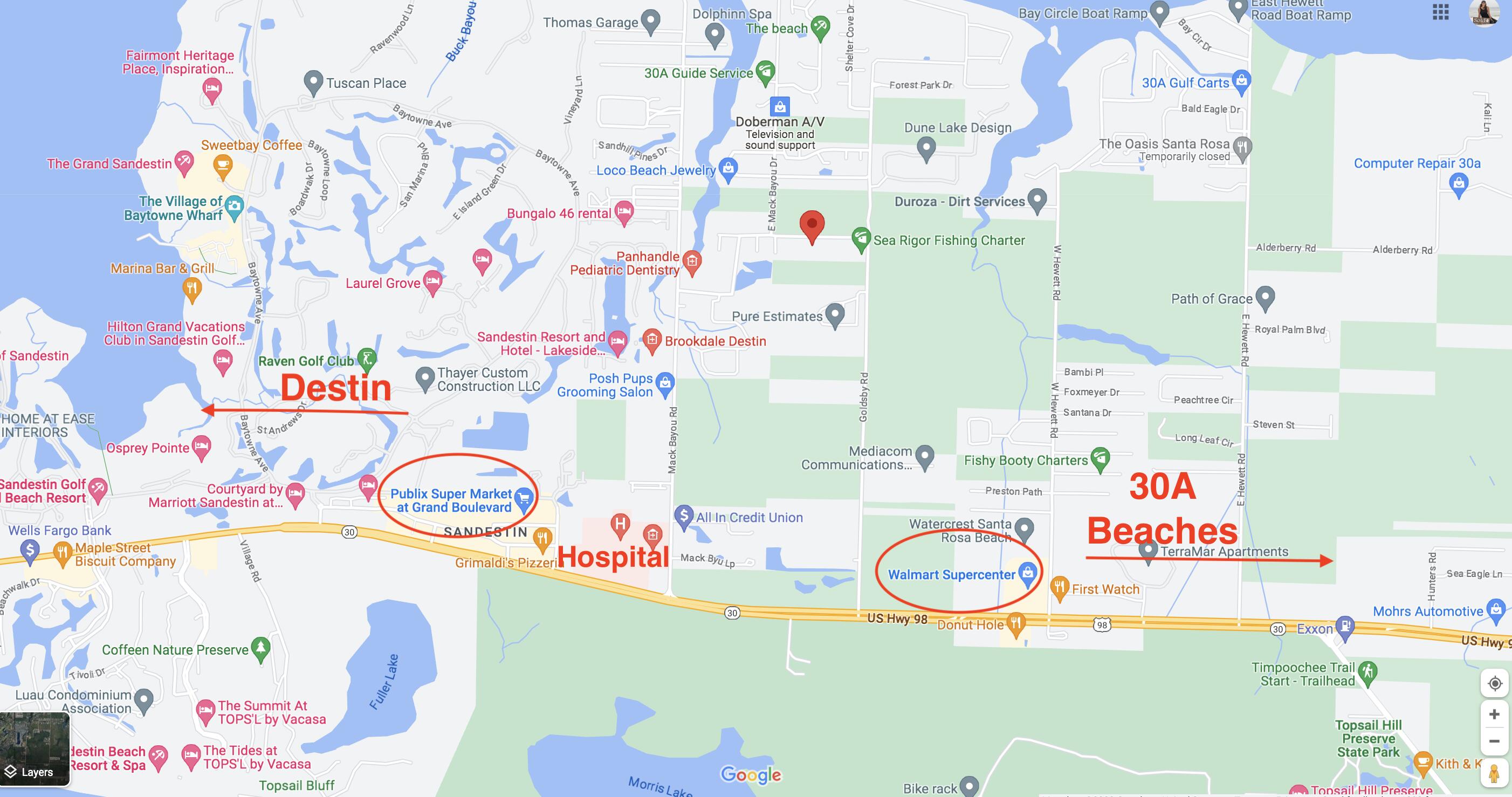 MACK BAYOU PINES - Residential