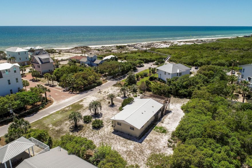 INCREDIBLE DEVELOPMENT OPPORTUNITY. Estate size .969 Acre parcel offering amazing Gulf Views and just steps from Public Beach access. Located South of Hwy 98 in the heart of Inlet Beach, one of the hottest, growing areas on the Emerald Coast, this parcel is close to fantastic dining & shopping at Rosemary Beach & 30 Avenue. Zoned Residential Infill, up to 3 Estate size Homes can be built on this incredible piece of property.