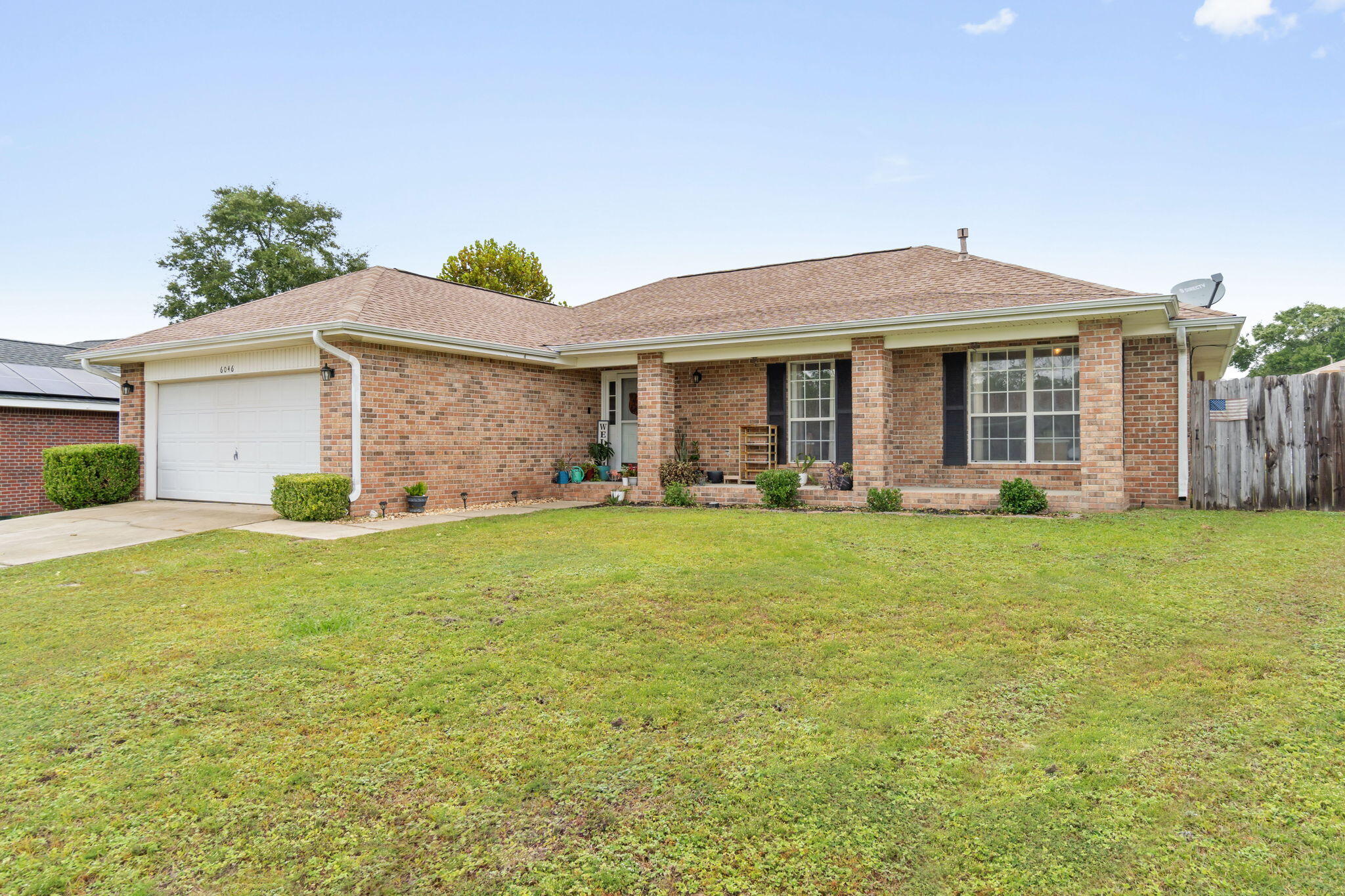 WOW! Wonderful well kept all brick 4/2 in Milton! Kitchen is open to the dining & living areas and includes a breakfast bar. Large laundry room. An oversized master suite with roomy bathroom, dual sinks & large walk in closet + plenty of extra storage space. Bedrooms have been carefully painted. Flooring is neat and clean. Covered front porch large enough to sit in your rocking chair & wave to the neighbors. Large fenced backyard with sprinkler system. Gas furnace & water heater. This is a great location! It's between the sparkling Gulf Beaches and the relaxing waters of Blackwater River State Park.Back on the market, no fault to seller with a new reduced price! Owner financing is available.