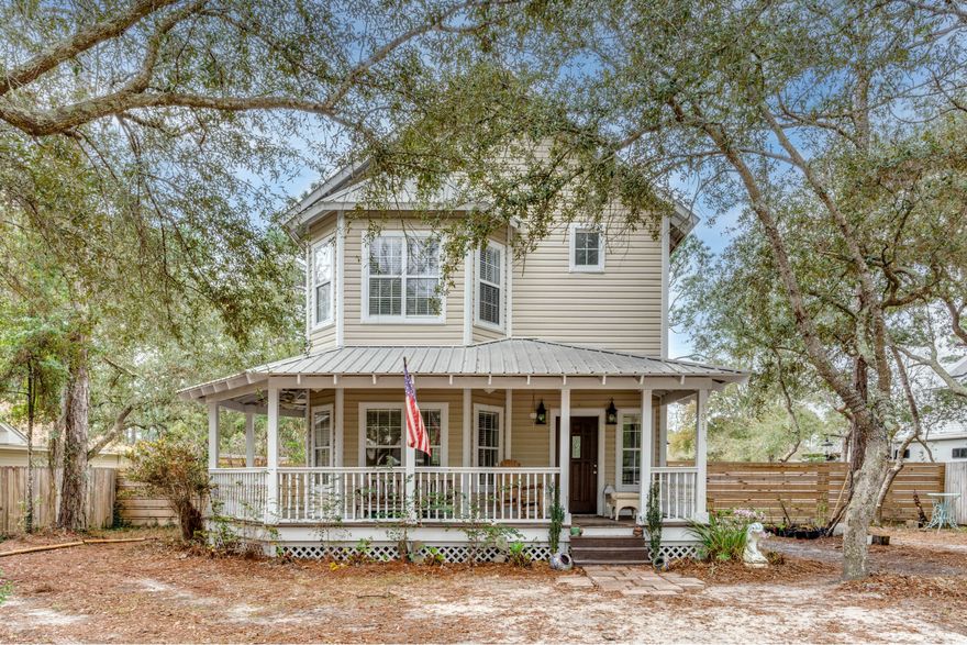 ALMOST 3/4 of and acre with a Beautiful Victorian style home with wrap front  porches with a Gorgeous NEW guest house that is equipped with everything. Washer, dryer, extra large bathtub/shower, Hand made vanity with custom bowl, one ton air conditioner, marble counter tops in kitchen, double door stainless steel refrigerator, double sink, gas stove (gas line needs run by Okaloosa gas) living room, bedroom, wood floors, 11 foot vaulted ceilings. Guest house is cable and internet ready as well as main house!  Lovely swimming pool in the middle of main house and guest house, pool deck, fencing ! Great parking with a u shape drive! Gated fencing for easy access to gigantic back yard. This house is tucked away on an amazing street and neighborhood. Walking distance to the Bay (in neighborhood)