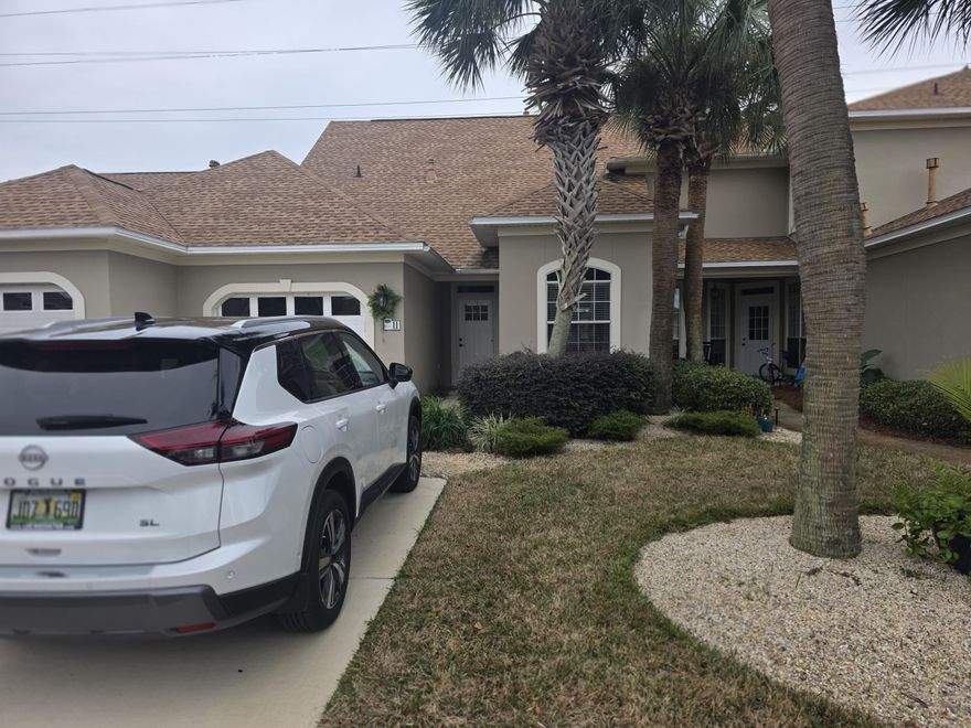 This property is in great condition and features an open floor plan with a 1-car attached garage. The kitchen comes fully equipped with a refrigerator, stove, dishwasher, and microwave, plus an in-unit washer/dryer for your convenience. The $350 monthly HOA fee offers true lock-and-leave living, covering the roof, road maintenance, street lights, and all yard work. Enjoy a maintenance-free lifestyle just minutes from the Emerald Coast's famous white-sand beaches and shopping.