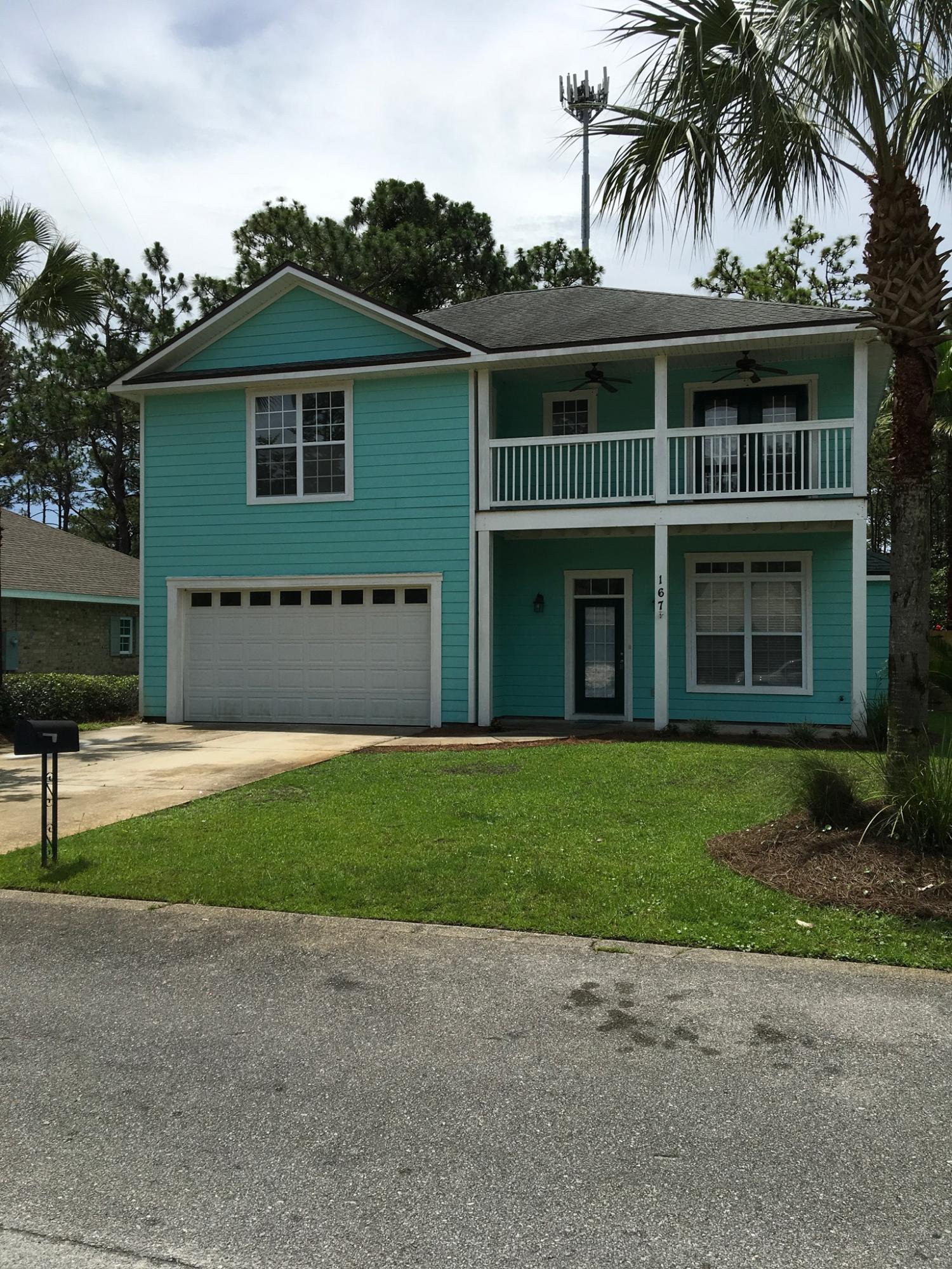 Remodeled 4 bedroom home in Mack Bayou Estates. No carpet. Downstairs bedroom, 3 upstairs bedrooms. Balcony across the front that connects to two bedrooms. A master suite that you will love. Large fenced yard. Upstairs laundry room. The Great Room has a lovely fireplace, a dining area and kitchen breakfast bar and double doors that lead to the patio. The downstairs bedroom which could be a den opens to the backyard deck.No pets allowed and no smoking.