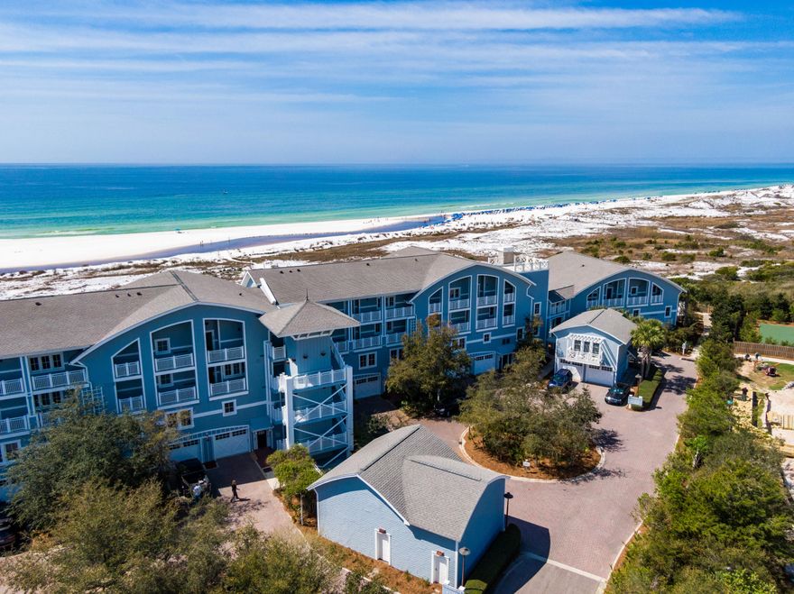 Overlooking the breathtaking white sand beaches of WaterSound Beach, this stunning, completely renovated condo is the pinnacle of coastal luxury living. Large windows allow for ample natural light and beautiful panoramic views of the Gulf. Located off the living room, you'll find a spacious balcony ideal for enjoying the warm Florida weather. The home's open concept layout provides the perfect space for entertaining family and friends. Each bedroom offers gorgeous views to wake up to each day. The Crossings offers homeowners an ideal beach retreat that truly captures the essence of beach life on Scenic 30A.