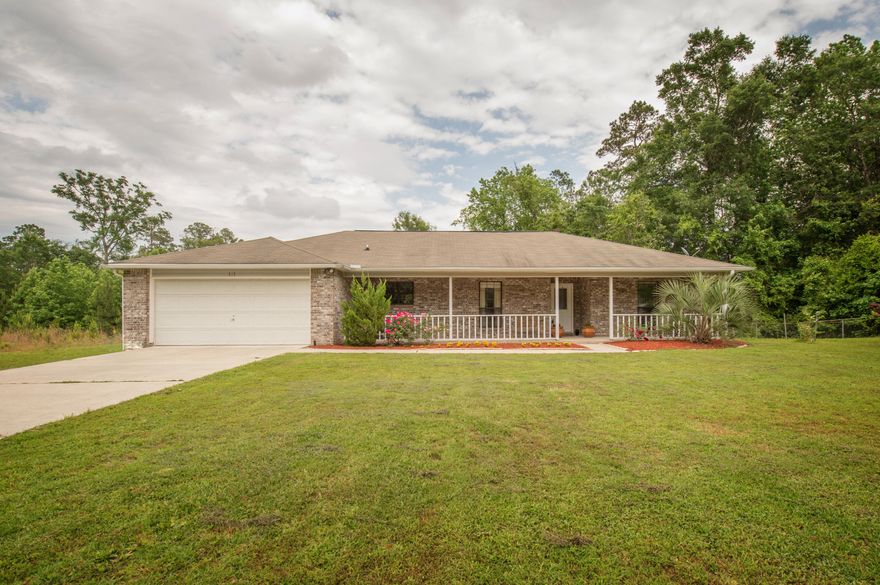 This is just a great home. It is located on a large lot in Crestview right off of PJ Adams giving you very easy access to 7th group and Eglin AFB. This open floor plan gives you 3 beds and 2 baths very graciously inside 1621 square feet. This home is very clean and very well taken care of and ready for a new family! Come see it for yourself!