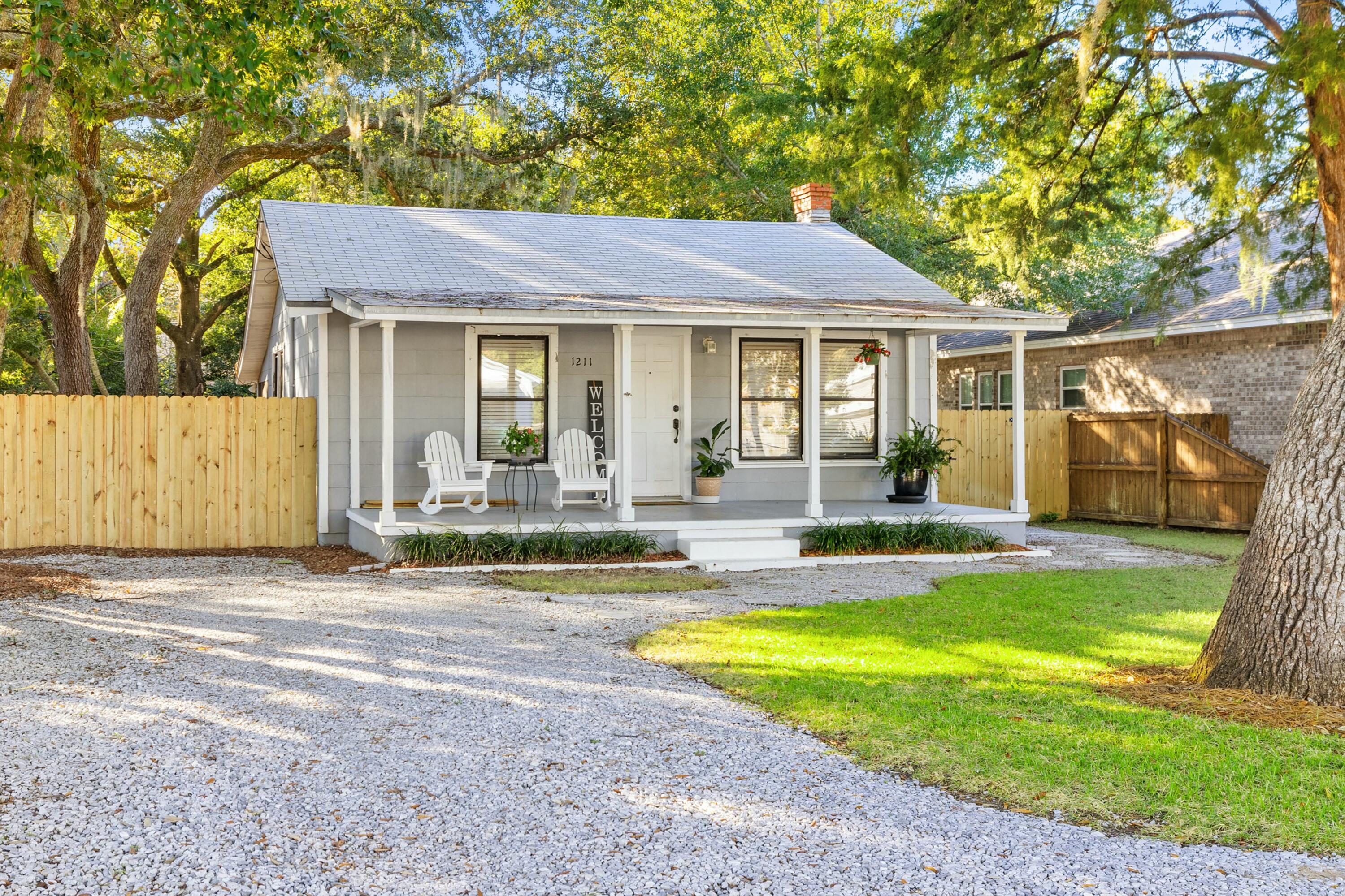 You will want to hurry and see this cottage home located in the heart of Niceville.  This two bedroom cottage has an incredible feel and provides a large fenced backyard.The front porch offers a great area to wind down your day before you move to the back yard to watch children and pets play around the paver patio with fire pit.The interior of the home provides ample space for a couple or small family.  The galley kitchen opens to the family room and the bedrooms are well positioned to the bathroom.The back utility area could be closed in for additional space or bedroom and currently offers additional storage space with laundry hookups.The cottage to own in Niceville won't be available long,Let's connect!