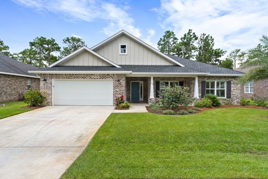 Welcome To 54 Forest Park Drive! This 4BR|3BA Home Is Located In The Quiet Neighborhood of Forest Park. This Like New Home Was Built In 2021 With Only One Owner & Backs Up To The Preserve. Features Include: Open Floor Plan Perfect For Entertaining With Two Master Suites, Stainless Steel Appliances, Gorgeous LVP Flooring Throughout, Custom Shaker Kitchen Cabinets, Natural Stone Countertops, Tile Bathrooms & Showers & An Oversized Garage w/Utility Sink. The Sellers Have Also Added Upgrades To Include: Plantation Shutters & Blinds, Gutters, Expanded The Back Porch, Lush Landscaping & Privacy Fence. This Residence Is Conveniently Located Within Minutes From Sacred Heart Hospital, Grand Blvd. & All Of The Shopping, Dining & Entertainment That The Emerald Coast Is Known For!