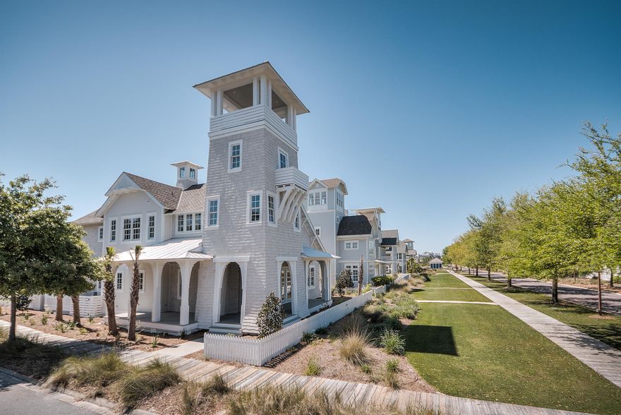 JUST COMPLETED!! This custom designed residence in WaterSound Beach is truly amazing. The interior selections by Susan Bohlert Massey are a refined sophistication evident throughout the home. One immediately appreciates the venetian plaster walls and skillful millwork in the trim, moldings, doors and cabinetry. There is an abundance of natural light streaming through the plethora of windows which accents the white oak flooring. The private outside retreat is complete with a saltwater pool and plenty of space for entertaining. Other upgrades include all marble bathrooms, Wolf and Subzero appliances, custom concrete fireplace and handmade metal balusters in the staircase. This spectacular beach home exudes a relaxed ambience which is unique and refreshing!