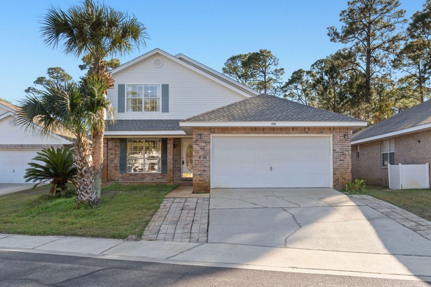 WATER VIEWS! LOCATION LOCATION! 3 Miles from Hurlburt Field AFB, 5 minute drive to Navarre Beach. Newly Remodeled! On entering this home you will appreciate the huge family room that is bright and has plenty of window light all providing great views over the water. This 2 story property with 2,258 sq ft has 4 bedrooms and 2.5 baths. On the first floor the master suite features walk-in closet, double vanity and newly glazed garden tub. This hidden oasis features gorgeous panoramic views of the intercostal waterway and the white sand backdrop of the barrier island within walking distance to sit back and relax with uninterrupted views of the sound.