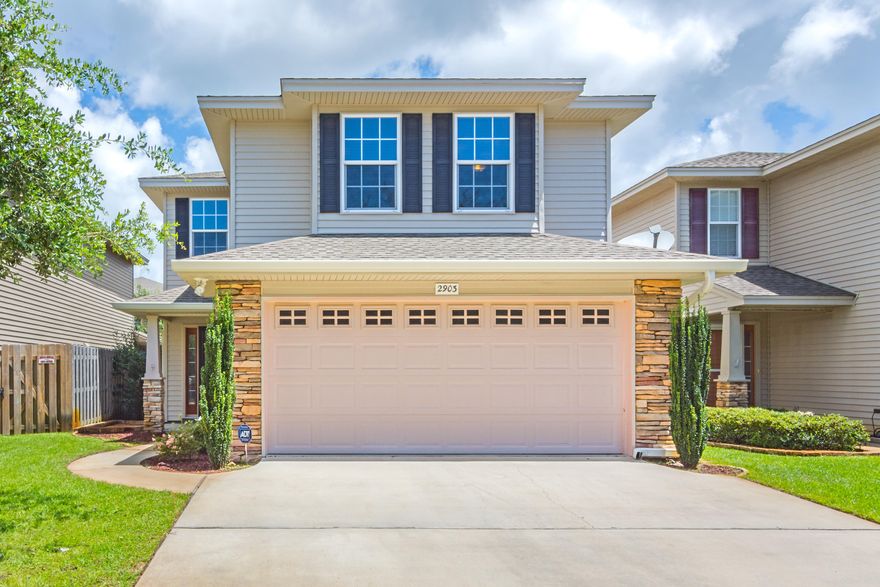 Buyer's financing fell through! Don't wait...see it today! Built in 2012, this fine property is the NEWEST and ONLY 5 bedroom home available in Shalimar's desirable Summerwood neighborhood! Your new home is close to everything (Shalimar schools, Eglin and Hurlburt, shopping, dining, beaches), yet tucked away on a quiet cul-de-sac overlooking a peaceful pond. The open concept layout and nearly maintenance-free backyard are perfect for active professionals & families alike! Discerning buyers will love the high end finishes like GRANITE counters in the kitchen & all 3 full bathrooms, framed mirrors & oil-rubbed bronze fixtures in the bathrooms, and STAINLESS STEEL appliance suite in the kitchen. This home offers ultimate flexibility