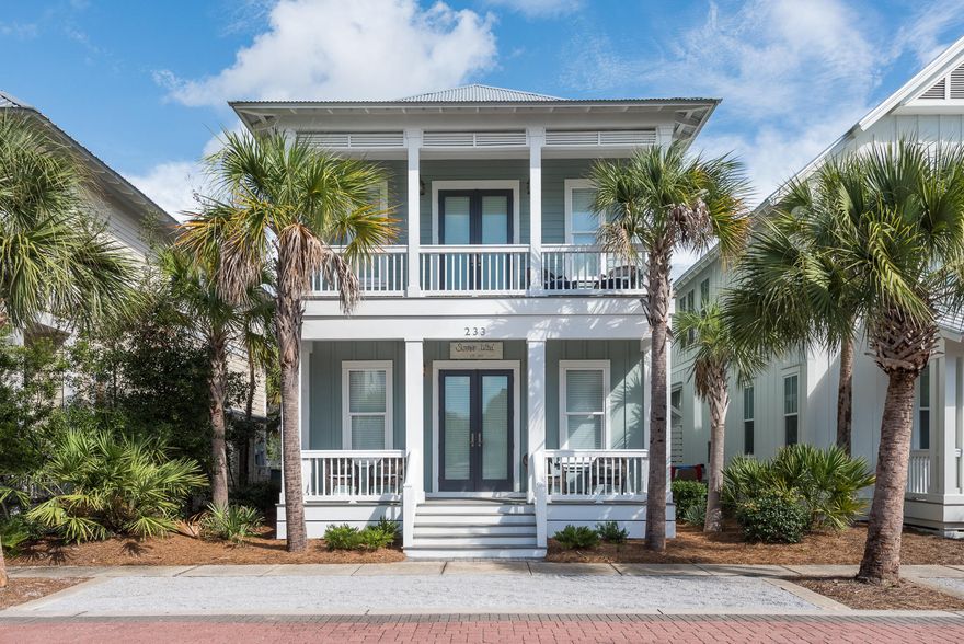 Enjoy endless days of summer fun in this beautiful beach cottage located in the popular community of Seacrest Beach, FL. Built in 2013, this charming 4 bedroom, 3 bath home features high-end finishes including wood floors, granite counter tops, stainless steel appliances and high ceilings. This is a pristine, like new home that has never been rented - though it would be a great vacation rental. Some of the fabulous amenties in Seacrest Beach include the 12000 sq. ft swimming pool - which must be seen to be believed! and private beach access. Convenience is the key word here as the home is located only steps to the shopping and restaurants at the Village of South Walton as well as Rosemary Beach and Alys Beach. Perfect for full time living, a second home or short term rental