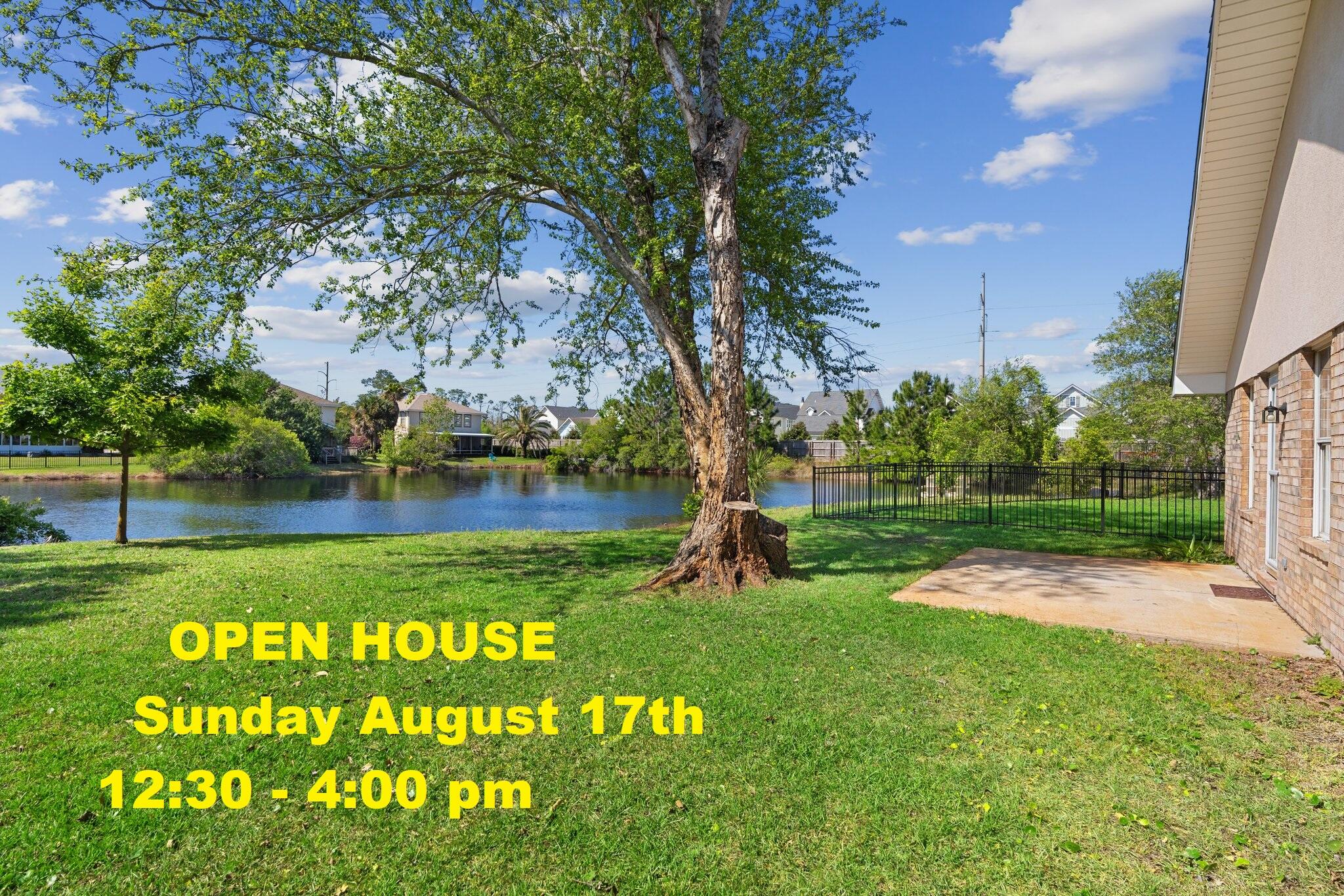 EVEN BETTER PRICE =>> Destin FL = Lake Front Home + Gated Emerald Lakes AND $485 000 !! Beautiful Lake Views From Primary BR, Kitchen, & Dining Area. Back Yard Patio Overlooking Lake = YESSSS! Roof Replaced In 2021! Many Appliances Updated Too. High Pitched 12+ Ft Ceilings In LR & Dining Areas Make Home Live Large. Large Primary BR w/ Double Windows To Soak In The Lake Views. Primary Bath w/ Large Walk-in Closet. 2 Guest BR's Separated By Full 2nd Bathroom w/ Updated Light & Sink Fixtures. Laundry Centrally Located (Washer & Dryer Convey). Two Auto Garage w/ Pull Down Attic Access. Lawn Irrigation Well w/ New Pump. Great Location On North Side Of Neighborhood Near The Bay. Reasonable & Affordable HOA Fees. You Must Add To Your List To See This House & The Opportunity It Presents!