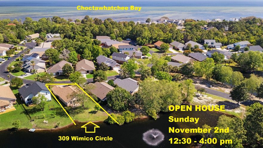 Time To Take Another Look At This House. Lake Front + Brick Home + Gated Community Of Emerald Lakes. SIMPLY THE BEST PRICE Of ALL Homes In theNeighborhood. Quiet Water View Property. Huge Primary BR Overlooking Lake & Back Yard. Primary Bathroom w/ Large Walk In Closet. LR & Dining Areas w/ Pitched 12+ ft Ceiling. Kitchen w/ Stainless Appliances Overlooks Lake Too! Two More BR's Share 2nd Full Bathroom. New Roof in 2017, Many Appliance Updates In 2024/2025 Such As: Hot Water Heater, Irrigation System, Refrigerator, Dishwasher, Garbage Disposal. New Ceiling Fans, Bathroom Plumbing Faucets + Light Fixtures, & New Carriage & Porch Lights. Two Car Garage w/ Updated Opener System. Lovely How Home Flows From Front To Back. You Can See The Lake From Front Entry. Come On Out & See For Yourself Emerald Lakes Amenity Area Has Large Swimming Pool w/ Bathrooms, A Full Playground w/ Basketball Goal, Pickleball & Tennis Courts. Neighborhood Is Centrally Located To All Destin Has To Offer. Easy Drive To World Class Dining & Shopping at Destin Commons & Silver Sands Malls. Plus Quick Access To The Beautiful Beaches Of Destin, The Bustling Destin Harbor, & The Choctawhatchee Bay For Fishing & Water Fun! You Really Would Love It Here!