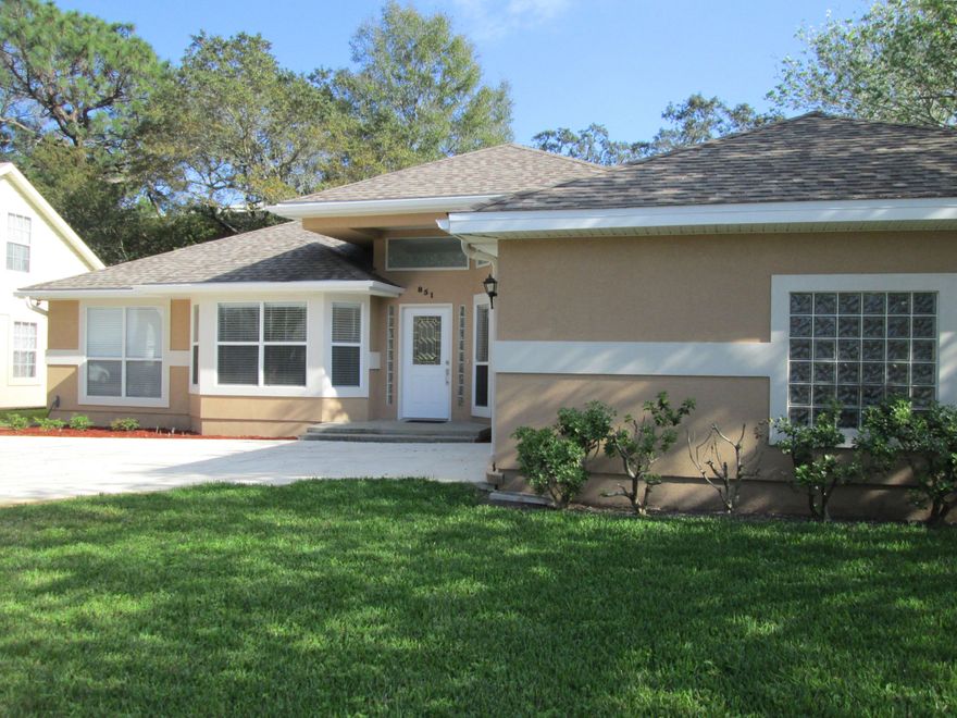 This delightful three-bedroom, two-bathroom home has been lovingly maintained and it shows! The interior was completely renovated in 2017 which included new grass sod, driveway, toilets, plush carpeting with padding, commercial grade wood flooring, ceiling fans, light fixtures, fresh paint, and registers. In 2016 granite countertops were installed as well. For your peace of mind, a new 30-year architectural shingle roof was installed in 2013. Inside the home, you will find a kitchen equipped with everything you may need to both cook and entertain with ease! The kitchen includes a pantry, breakfast bar, and a breakfast nook. There is also a dining area with enough space to comfortably seat 6 guests. There is also a bonus room, which could be perfect as an office or study.