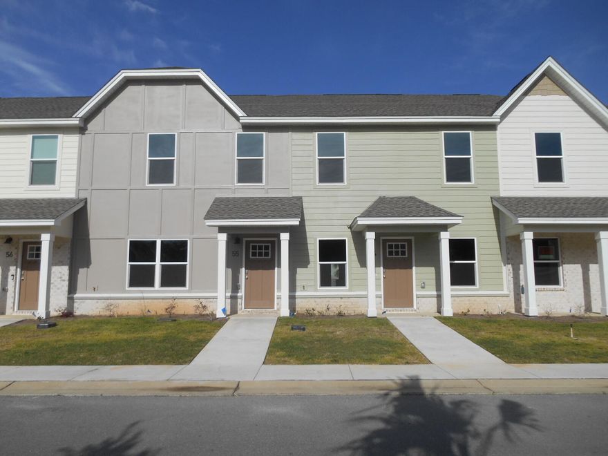 Construction complete-Never lived in. Convenient to everything Destin and area has to offer. One Car gagage, which is in the rear.  double parking pad, granite in kitchen and bathrooms. LVP throughout. All bedrooms are upstairs and split for privacy. All living area is downstairs as well as the laundry room. This is a must see and only 2 left that have not been occupied. All information is believed to be correct and should be varified.