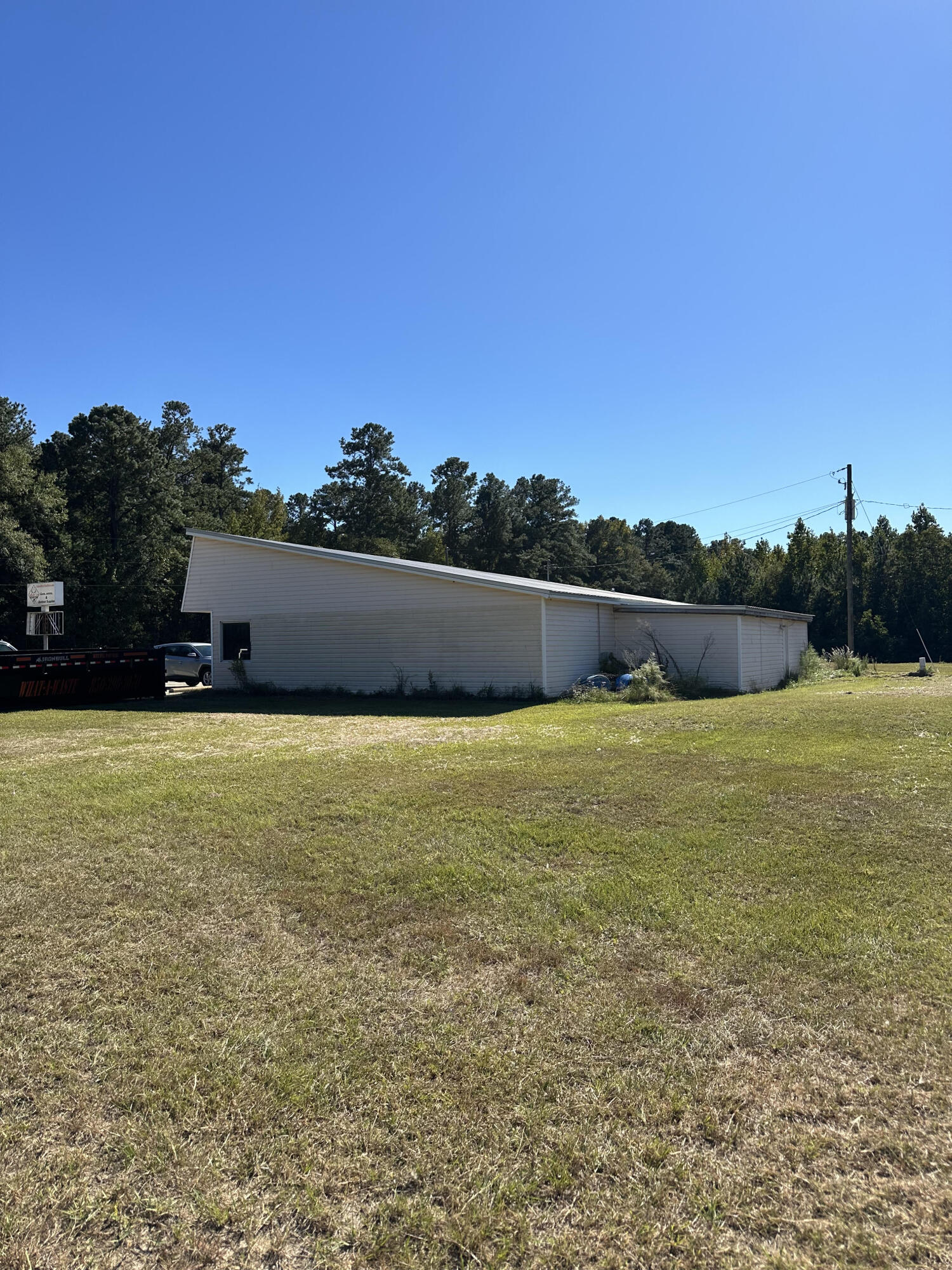 This investment opportunity has 8 acres of commercial property located on Hwy 85 North in the community of Laurel Hill, Florida.  The 8 acres included are partially cleared and level land with space for development or to expand. Includes a 1900+ square foot building which is suitable for office space or retail.  Two parcels are included Parcel ID 05-5N-22-0000-0022-001A and 05-5N-22-0000-0022-0010