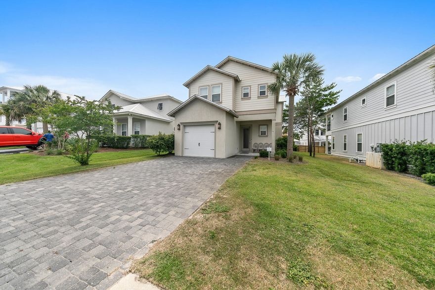 ATTENTION INVESTORS! Over $91k of rental potential! Step inside to experience the best of coastal living. This exceptional property offers not just a stunning residence but also a fantastic opportunity for rental income. The open-concept layout seamlessly connects the living, dining, and kitchen areas, creating an inviting space perfect for entertaining or relaxing with loved ones. The living room exudes warmth and sophistication with its tasteful finishes and welcoming ambiance, setting the stage for unforgettable moments.The kitchen is a chef's dream, featuring stainless steel appliances, abundant counter space, and a central island ideal for meal prep or casual dining. Adjacent to the kitchen, the dining area is bathed in natural light, offering a tranquil setting for meals with family and friends.
The master suite is a true sanctuary, offering a spacious bedroom, a luxurious en-suite bathroom, and a walk-in closet. Each additional bedroom is generously sized and includes its own en-suite bathroom, ensuring convenience and comfort for residents and guests alike.

The outdoor space is a blank canvas for your imagination. The expansive backyard provides ample room to create your own personal oasis, with the potential to add a pool and transform the space into a serene retreat that complements the coastal lifestyle.

Location is everything, and this home delivers unparalleled access to the best of Frangista Beach. Just minutes from premier shopping, top-rated dining, and pristine sandy beaches, you'll enjoy the vibrant coastal lifestyle that makes this area so desirable.

Beyond its stunning features and prime location, this property is an outstanding investment opportunity. The Villas of Frangista are renowned for their strong rental potential, making this home an excellent choice for vacation rentals or as a luxury getaway for yourself.

Don't miss the chance to own a piece of paradise in the Villas of Frangista. Whether you're looking for a year-round residence, a vacation retreat, or a profitable investment property, this home offers it all. Schedule your private tour today and discover the unmatched allure of this remarkable property.

