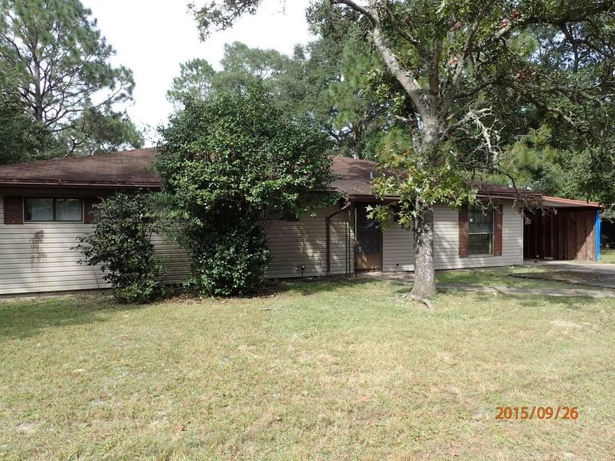 This REO home is full of potential! Priced to move quickly, this rather larger home for it's age, has 3 bedrooms 2 baths, a large living room and over sized kitchen. Home has an enclosed back porch and vinyl siding with covered carport. Detached building for additional storage and fenced back yard. This home will not qualify for most financing. A true diamond in the rough, call today before this one is gone! Bank of America, N.A. (the ''Bank'') associates and/or Bank associates, household members, HTS business partners of the Bank, are prohibited from purchasing REO properties, either owned or serviced by the Bank, whether directly or indirectly.