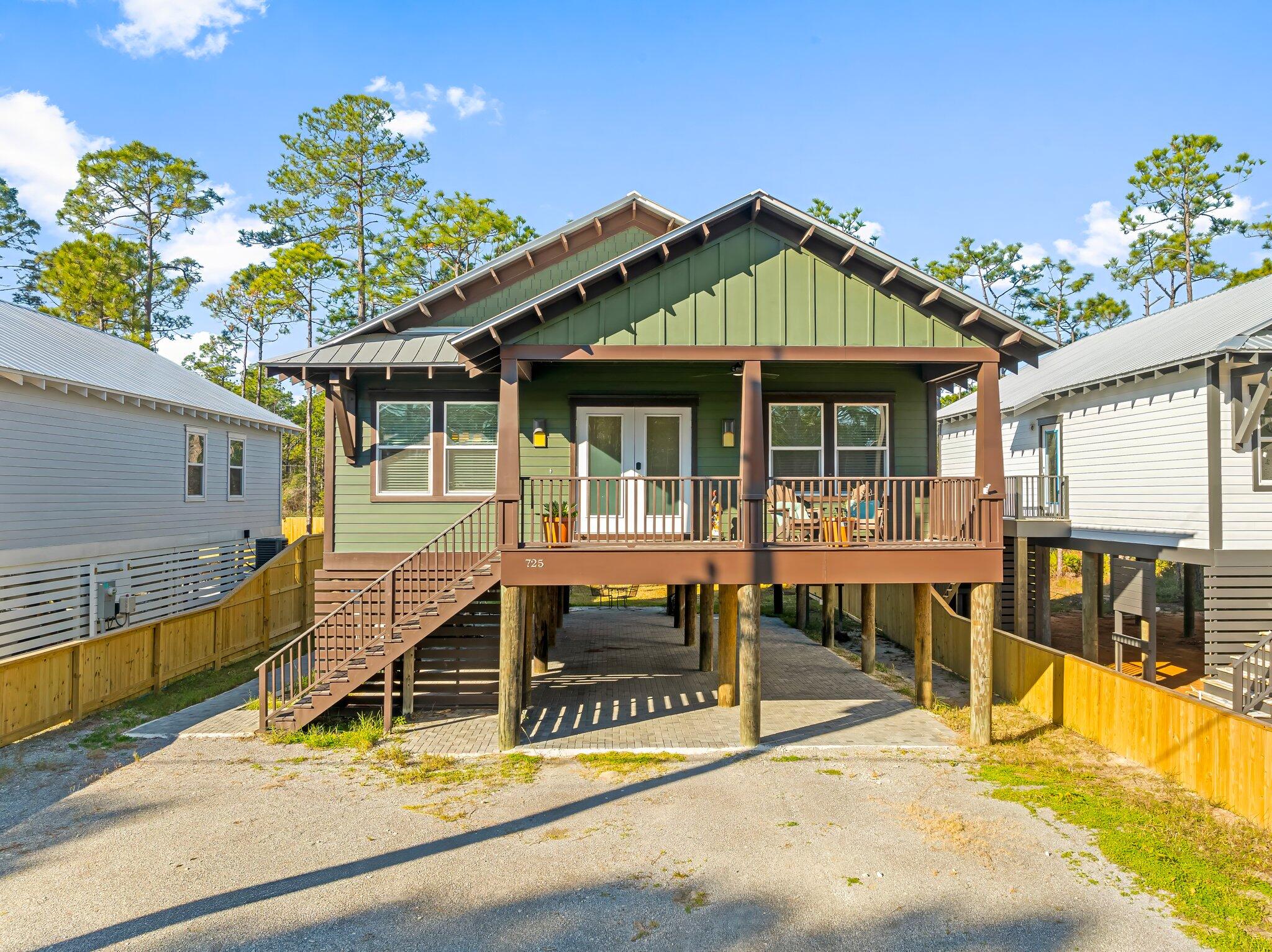 Introducing a charming 3-bedroom, 2-bathroom house located in the desirable Santa Rosa Beach, FL. This cozy home offers a partilly furnished option for added convenience, making moving in a breeze. Master has private patio and ensuite. The property features a partially fenced yard, providing privacy and a sense of seclusion. The covered storage area completed with pavers allows you to set up the area as an outdoor living space, storage for outdoor equipment, covered parking and more! Plenty of room to park your boat, RV, utility trailer and more with no HOA restrictions! Minutes to public boat ramp access at Hog Town Bayou, 30A and the beaches at Gulf Place and more!Don't miss out on this wonderful opportunity to call this house your home. Contact us today for more information and to schedule a viewing.

Please inquire for unfurnished options!

The Beach Sunsets Inc. Resident Benefits Package is designed to provide convenience and professional services to our residents. By applying, Resident(s) agree to be auto-enrolled in the program and pay an additional $25.00 each month, payable with rent. The cost of this package is all-inclusive.