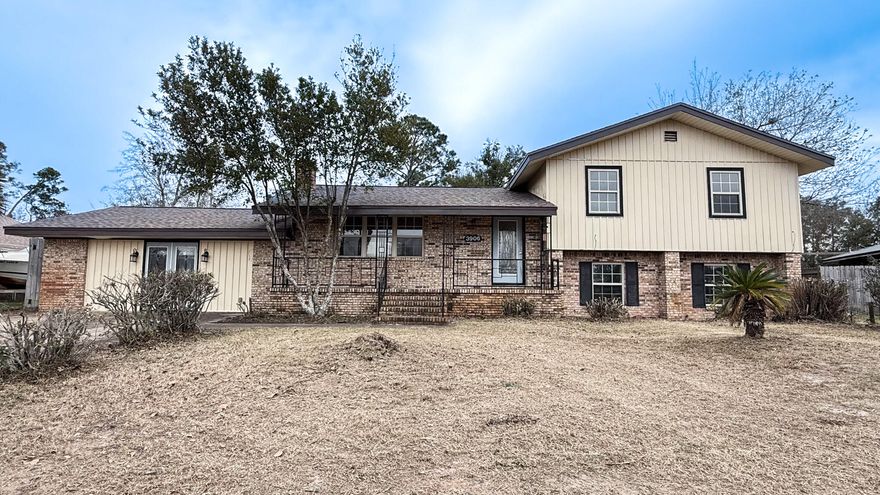 With 5 bedrooms, 3 full baths and multiple living areas, you are not going to want to miss out on this REO opportunity. Built in 1976, this split level home has all that you need to accommodate a larger family, multi generation housing and more. The main floor (when entering from the front entrance) opens to an open floor plan living space with dining area, living room with brick wood burning fireplace and open kitchen. Head down stairs on one side of the living room, and enter the oversized bonus room, den, or gaming room. This room can be entered from the exterior as well. On the opposite side of the LR, go upstairs and find 3 bedrooms, including the master bedroom and master bath, or go downstairs and find the laundry area and 2 additional bedrooms and a full bath. This area can be entered from the exterior as well. This is a lot of home with massive amounts of potential. Call today!