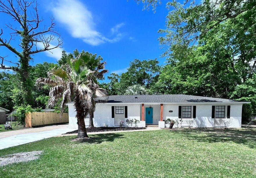 Come take a look at this updated 3 bedroom with a flex space all brick home in Pace, FL! Wood look laminate flooring in main areas of home along with new carpet in all bedrooms. Open floor plan includes large island in kitchen and brick accent wall with fireplace. There's also a 600+ sq ft screened in back porch for those lovely FL nights. Large fenced in yard also includes a 672 sq ft building. Perfect for a mother in law suite or a guest suite. Building already has full bathroom and electric. The possibilities are endless! Home has brand new roof and newer water heater. Schedule your showing today!