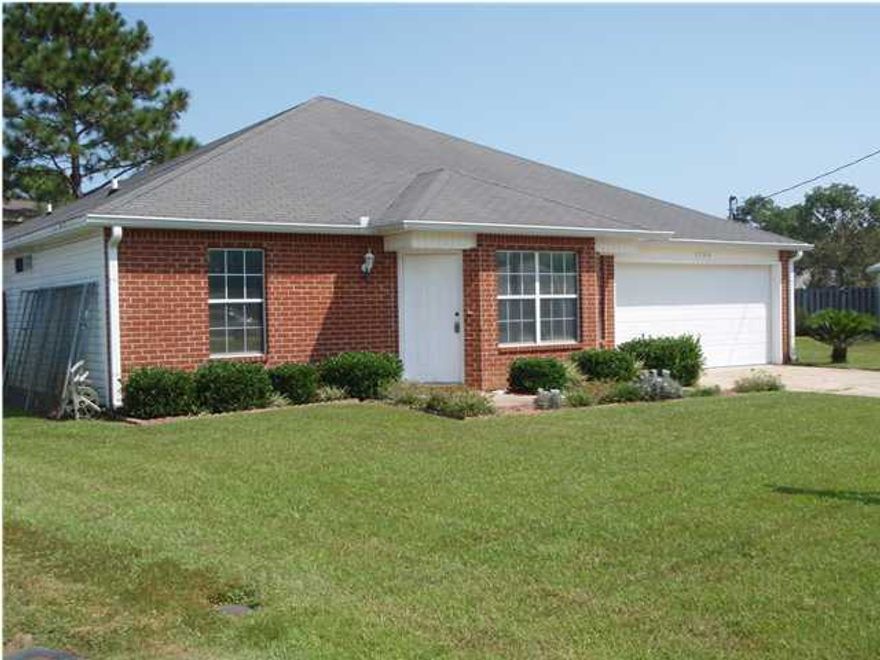 Very well kept 3 bedroom 2 bathroom home with 2 car garage and huge heated and cooled Florida Room. Beautiful wood laminate flooring through out the home with the exception of one carpeted bedroom. Energy efficient home with lawn pump and sprinkler system. Privacy fenced back yard. Small pet may be considered with owner approval. No smoking inside home or garage.