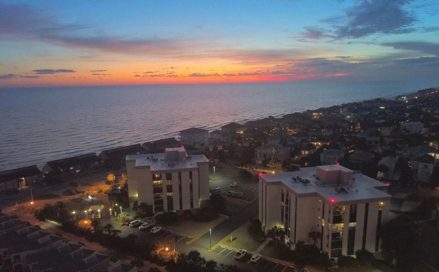 NATURAL LIGHT, BEAUTIFUL VIEWS, AND LOTS OF STORAGE IN THIS FRESHLY UPDATED CONDO! Deeded beach access to the beautiful Emerald Coast with sugar white sands.  This unit is spacious, open and modern.  Comes furnished and beautifully decorated.  Turn key ready for a primary residence, second home or vacation rental.   The unit is part of The Enclave which offers a pool, tennis courts, community room, covered owner parking and covered bike rack as well as an extra storage unit in the same corridor of the unit that is approximatley 55 sq ft.. Amazing amount of storage!