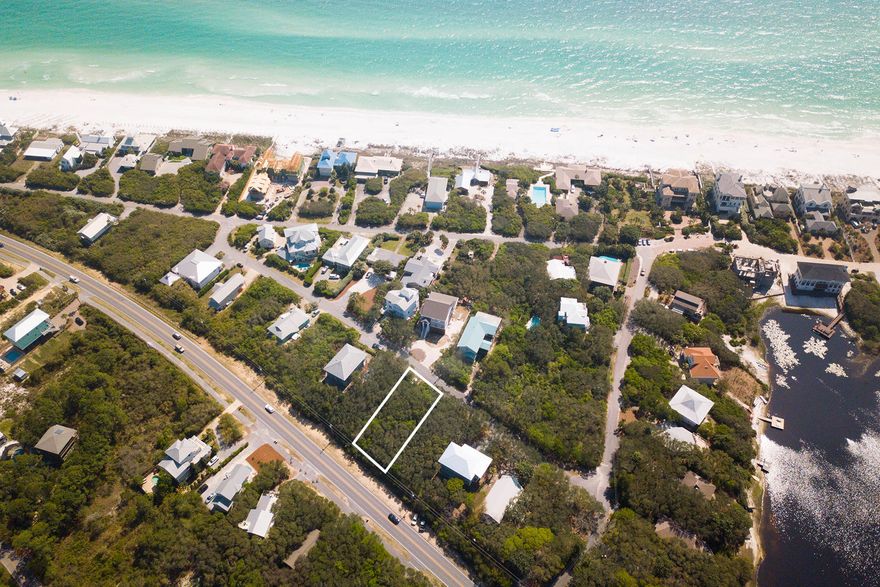 Nestled along the south side of 30A in Dune Allen Beach lies this generously sized home site. No HOA fees or restrictions allow you to build your own little piece of paradise in this quaint community. Just a short 3 minute walk away residents will have access to the Gulf of Mexico, Stallworth Coastal Dune Lake and 3 miles of protected dunes on the Topsail State Beach Preserve which will never be built on. Natural amenities and a convenient location near all of the dining and shopping on 30A make this an ideal locale to call your own.