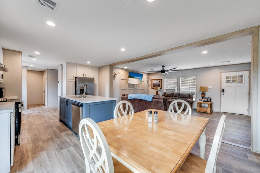Come see this brand new expansive mobile home and partially enclosed barn on 10 acres near Shoal River! Enjoy an open concept kitchen to the family room and dining room, while also having the benefit of a separate den near the spare bedrooms. Make use of the large barn with plenty of room to store equipment and toys. Some of the property is cleared and can be used for farming and some is left wooded for hunting. The home is tucked away with a large privacy fence in front of the property, so you are in your own country escape when you are home. Additional acreage for sale if you really want to expand your country retreat or homestead.