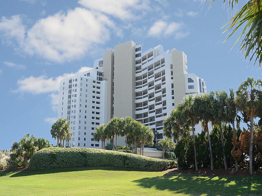 BOA approved contract Oct 2, 2015. Short Sale. Beautiful 12th floor south and east facing unit, being sold unfurnished, without appliances. This is the floor plan which has the bedroom gulf front with a gorgeous view of the Gulf. The unit has been remodeled with granite countertops in kitchen and bathroom. There are tiled floors throughout. This property is currently on a short term vacation/rental program and could be subject to reservations made on or before final contract date. 2015 dues include $467.55 monthly HOA and $120.66 SOA. SOA is paid quarterly at $350.