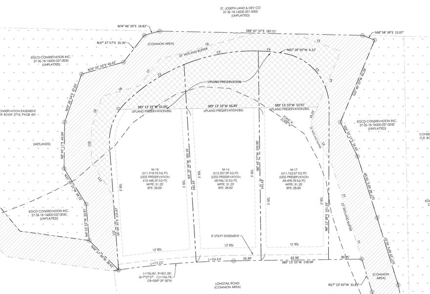 Homesite North of 30A located close to the Nature Preserve.  entered for comp purposes.