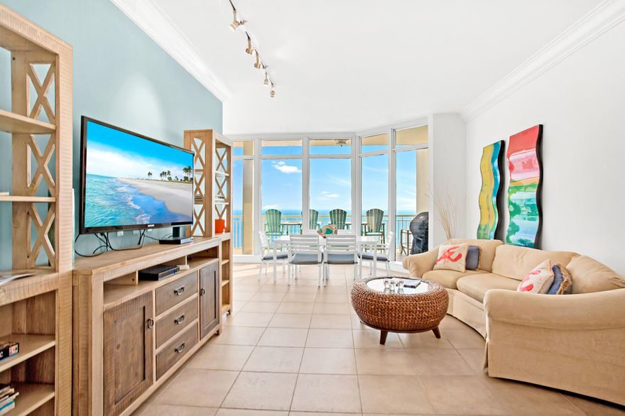 You'll love the floor to ceiling windows in this 3 bedroom, 3 bath delightful beach lifestyle home! This condo is directly facing the gulf and on the  white sandy beach.  Exceptional expansive views of the beach from the living room, den, dinning and master. This floor plan is 2800 sq. ft.  and all the rooms are spacious and well appointed. Every night you can drift off to sleep with the sounds of the subtle waves washing onto the beach, then wake up to a specular sunrise while enjoying your favorite cup of coffee, on your large private balcony.  If you are dreaming of your own private beach home this is it! All of this situated in a professionally maintained and well established development. These beach homes are typically passed down through the generation and rare to come available.