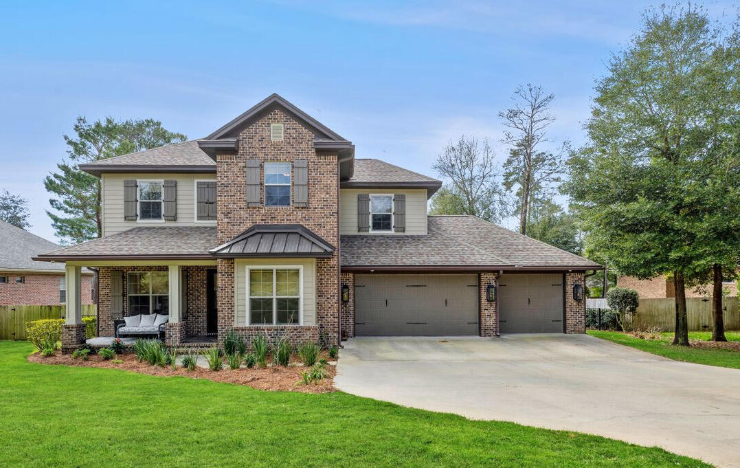Entertainers dream... 4 BR, 3 1/2 BA in Swift Creek Community with private screened in pool/Spa/gas fire-pit. Open-concept living with a large kitchen island, stainless steel appliances including Viking cooking appliances, gas fireplace w/built-ins, millwork and moldings throughout, hand-scraped wood or tile floors throughout (no carpet), upgraded custom lighting. Master & office on the main level, dual HVAC, 3-car garage. Recent improvements (2020/2021) include heated pool, spa, gas fire pit, outdoor shower, expansion of upper-level outdoor seating area, screen enclosure new landscaping, sprinklers, fully fenced the backyard, and freshly painted interior with light neutral colors. The refrigerator, dishwasher, washer, and dryer were replaced in December 2019.