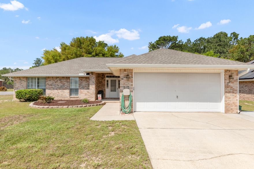 Great location in the Foxwood subdivision and very close to the newly renovated Black Water golf course.  New roof in 2024, brand new Terminix system updated with ground treatment and bait stations installed in 2025. Trane HVAC installed in 2013 and rebuilt in 2020. Septic pumped & Inspected in 2024 as routine maintenance. The home is in great condition but mostly original and needs updating and it is priced to allow for sweat equity opportunity. Nice floor plan with 4 large bedrooms, spilt bedroom floor plan, open great room and a dining area with large windows over looking the back yard. Cat 5 wired, separate laundry room. Master bath has dbl. vanities, linen closet and water closet. 4th bdrm. would be a great home office as well. Home is ready for a quick occupancy, lower county taxes!