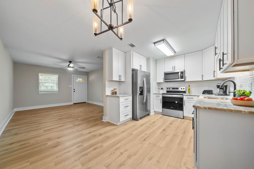 Best Deal in Shalimar—Priced to Sell!

This beautifully renovated 4-bedroom, 2.5-bath home with a 1-car garage offers 2,100 square feet of stylish living space. Over $140k in thoughtfully implemented updates, reflecting a new effective year built of 2015, as documented by the county.

Key Features:

Recent Upgrades: New roof, rewiring, and energy-efficient windows for complete peace of mind.

Climate Control: 2018 central AC and a 2024 mini-split AC in the master bedroom ensure tailored comfort.

New Kitchen: Premium granite countertops and stainless steel appliances.

Luxurious Master Suite: The master bedroom and bath offer a serene retreat.

This is an incredible opportunity to own a piece of Shalimar. Schedule your viewing today!