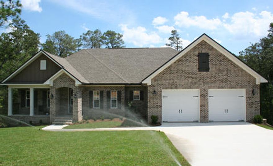 Treetops Series walkout basement home.