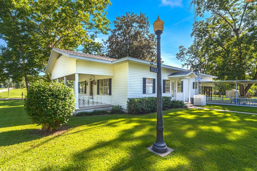 The rural life is waiting for you! Come see this beautiful home sitting on a double lot in the center of Laurel Hill. It is walking distance from the famous Laurel Hill basketball games and you can get to Lake Jackson in less than 15 min. New roof was put on Dec. of 2020. In those hot summer days lay out by your pool while you listen to the sounds of the country. Exercise much? This home is next-door to Laurel Hill's old 1/4 mile track.