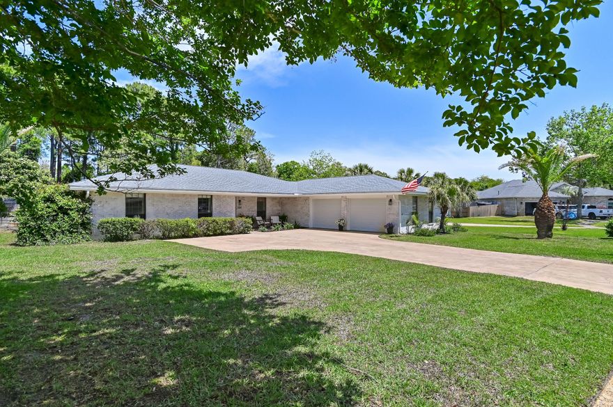 *AcceptingI Back up Offer* If you've been waiting for a move-in ready home in one of Destin's most desirable neighborhoods, Indian Bayou, 9 Cahaba Lane is the one to see. Tucked away on a quiet cul-de-sac in the golf Course Community of Indian Bayou, this thoughtfully renovated four-bedroom, two-and-a-half-bath home offers the perfect blend of modern comfort and classic charm.Since purchasing the home in 2020, the current owners have completely transformed the space--opening up the floor plan, adding a fourth bedroom, and creating a bright, airy feel throughout. The kitchen is a true showstopper with custom cabinetry, quartz countertops, stainless steel appliances, and smart design touches like soft-close drawers and full-extension slides. overlooking a wooded green nature areano neighbors behind you, just peace and privacy. Every inch of the home has been updated, from the luxury vinyl plank and tile flooring to the new paint, hardware, and dimmable LED lighting. There's even a brand-new HVAC system (2024) and a major renovation completed in 2023, including a new roof, new fenced-in backyard with a large patio and a unique German smear brick treatment that adds character and curb appeal. The owners also added a spacious mudroom/laundry room, expanding the home's functionality without altering the footprint. Indian Bayou is one of those rare neighborhoods that offers both seclusion and convenience. You're just minutes from the beach, golf, shopping, restaurants, and Destin's Harborbut when you're home, it feels like a private retreat. During the holidays, the community really shines with festive lights and neighborhood events, making it a great place for families and anyone looking for a true sense of community. Whether you're upsizing, relocating, or looking for a beautifully updated home in a prime Destin location, 9 Cahaba Lane is absolutely worth a closer look.

