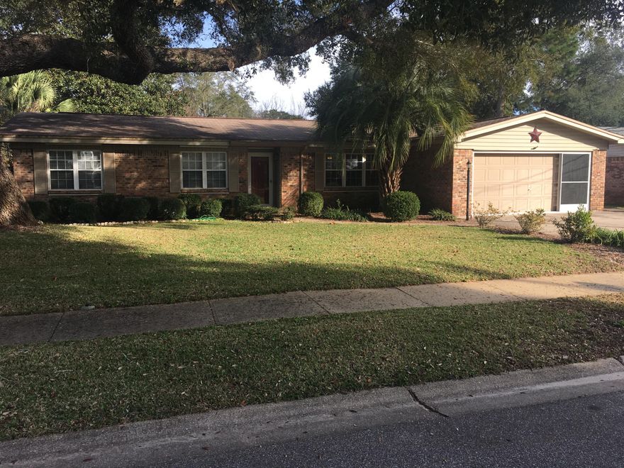 Lovely 3 bedroom 2 bath home with 2 car garage located in Niceville. This home features spacious rooms to include formal living and dining areas, updated kitchen great for entertaining and fenced yard with in ground pool. Pool service is included in the rent. No smoking. Call today to schedule a showing!