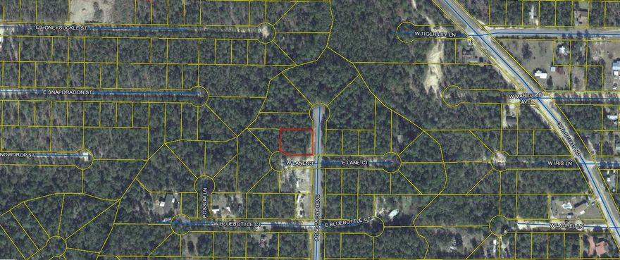 Located on nearly 1/2 an acre, this corner lot is, without a doubt, one of the best deals available in the area. Situated on a paved road at the end of a cul-de-sac make the location of the property absolutely perfect. Floor plans available upon request.